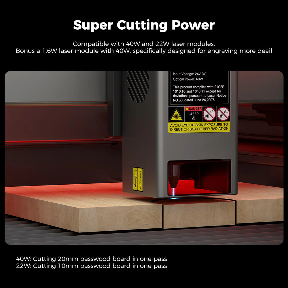 Creality Falcon2 Pro 22W Laser Engraver and Cutter - Image 10